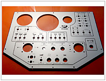Приборная панель изготовление, фрезеровка и печать на металле